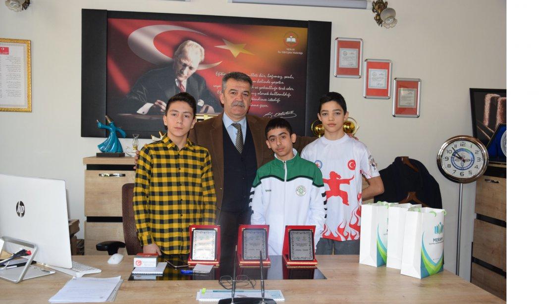Wushu Türkiye Şampiyonası Birincileri Ziyareti