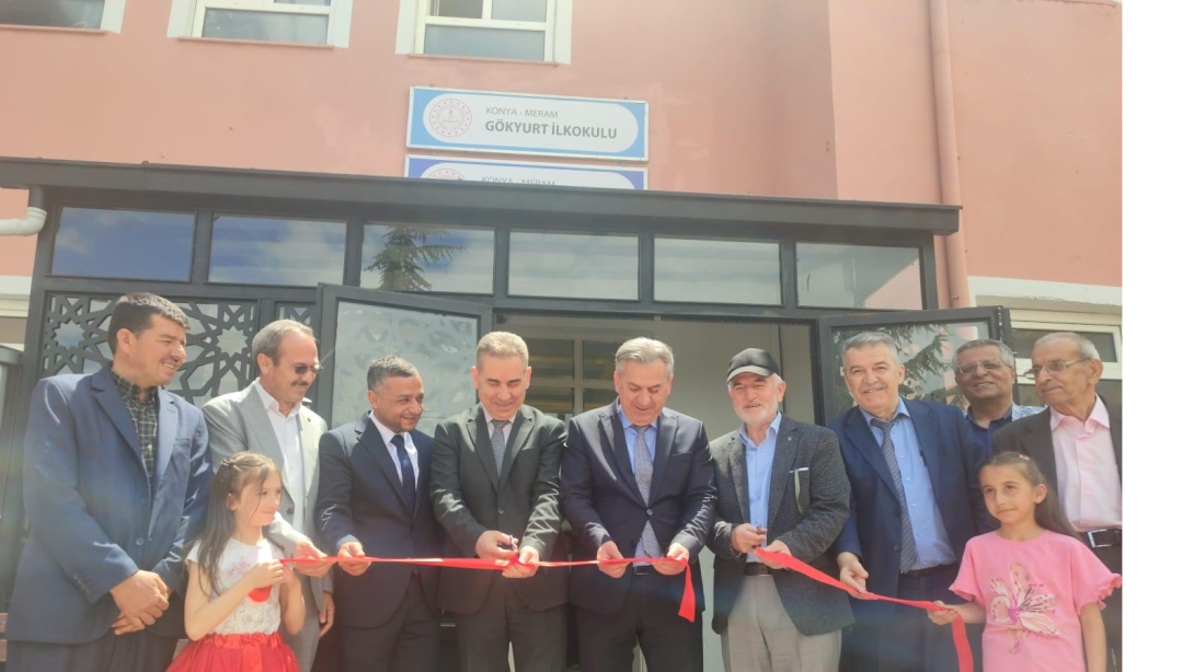 Gökyurt İlk ve Ortaokulu'nda Kütüphane ve Radyo İstasyonu Açılışı Gerçekleştirildi